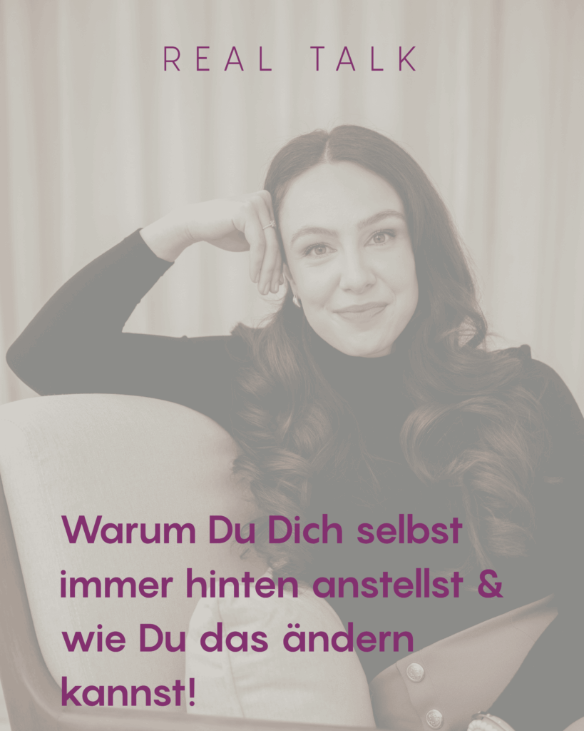 Warum Du dich selbst immer hinten anstellst und Wie Du das ändern kannst!